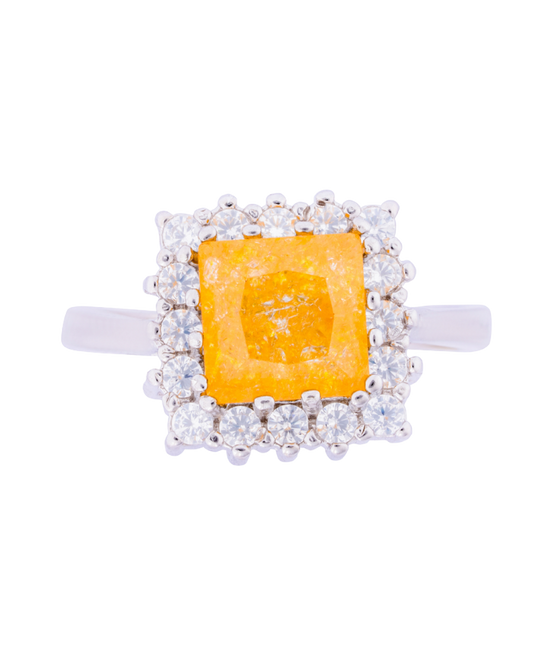 Yellow Gemstone Ring