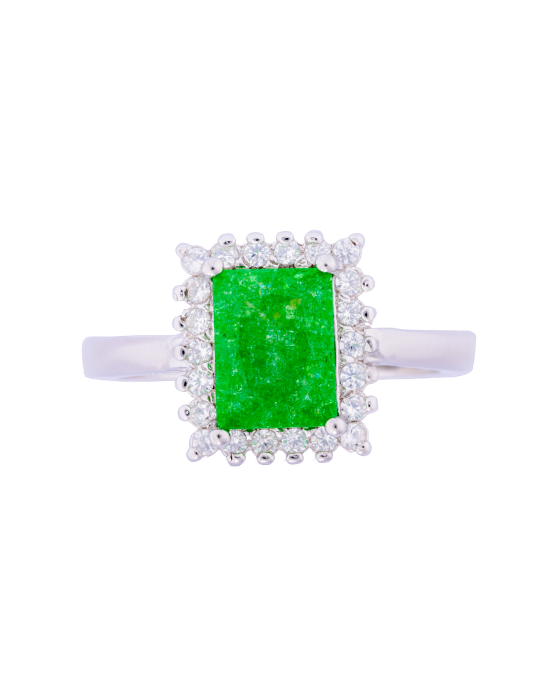Green Stone Ring