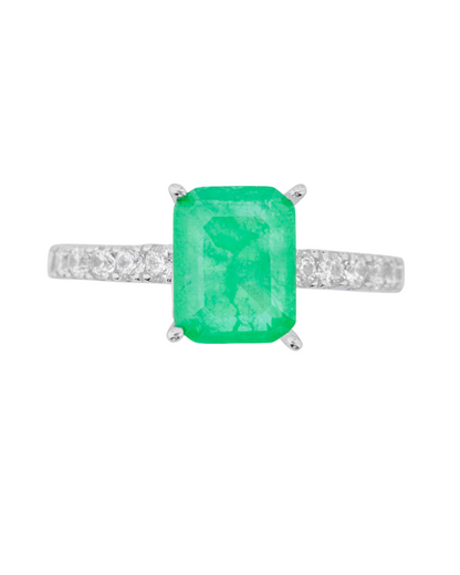 Green Stone Ring Desire