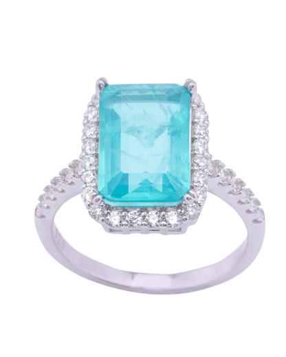 Blue Stone Ring Serenity