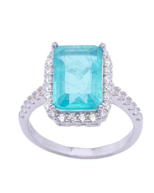 Blue Stone Ring Serenity