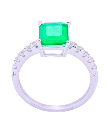 Green Stone Ring Desire