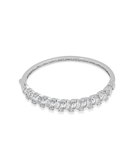 Silver Sparkle Crystal Bracelet
