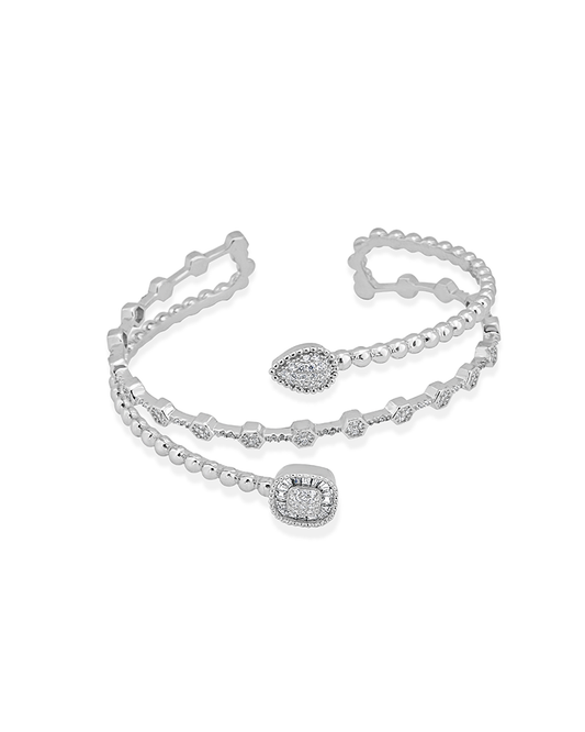 Crystal Glide Adjustable Bracelet