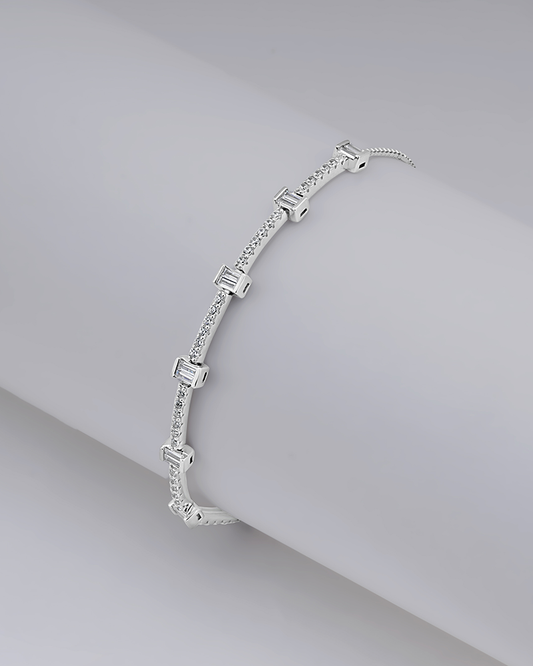Signature Silver Statement Bracelet