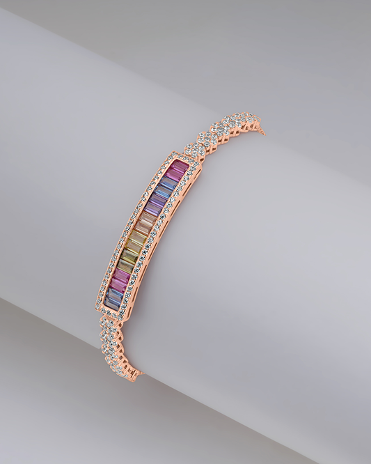Mosaic Dreams Brass Bracelet