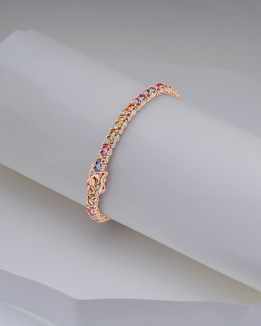 Elegant Sterling Silver Bracelet