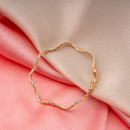 Luxe Gold & Silver Chain Bracelet