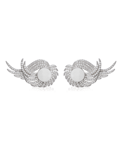 Minimalist Pearl Brooch