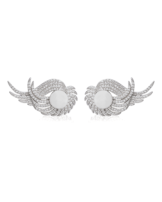 Minimalist Pearl Brooch