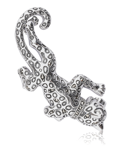Elegant Silver Brooch