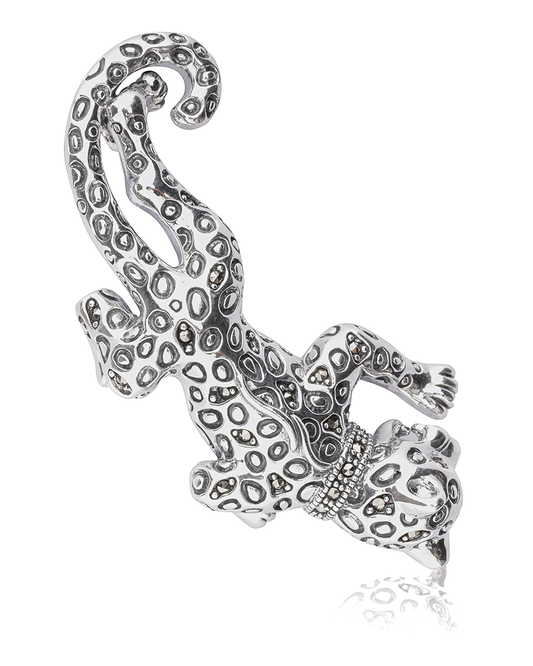 Elegant Silver Brooch