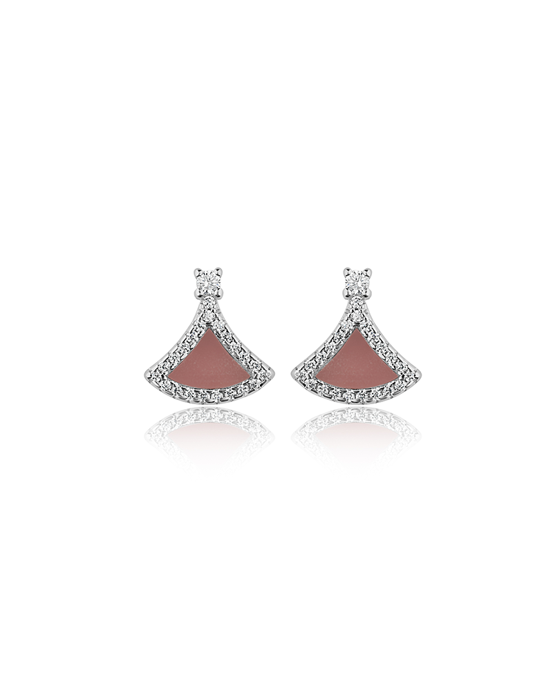 Petite Silver Elegance Studs
