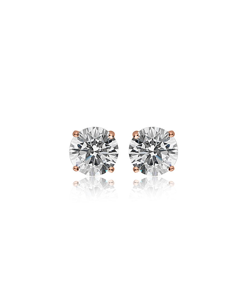 Sterling Silver Long Bar Studs