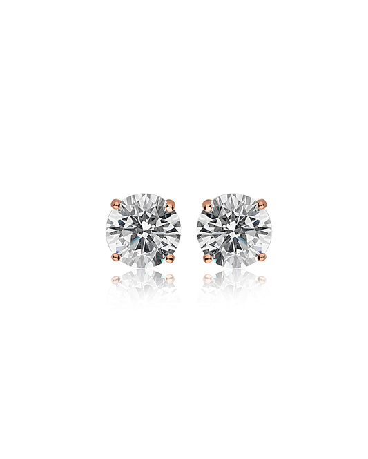 Sterling Silver Long Bar Studs