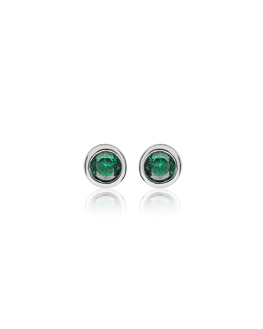 Jade Jewel Studs