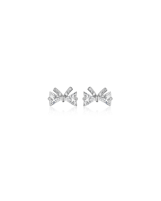 Silver Oval Studs