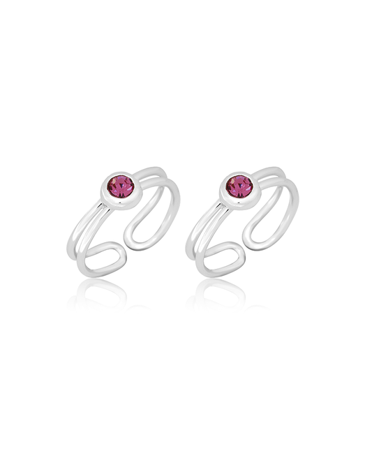 Double Circle Accent Ring