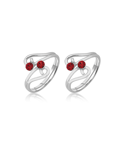 Silver Cherry Stone