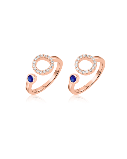Asymmetric Charm Ring
