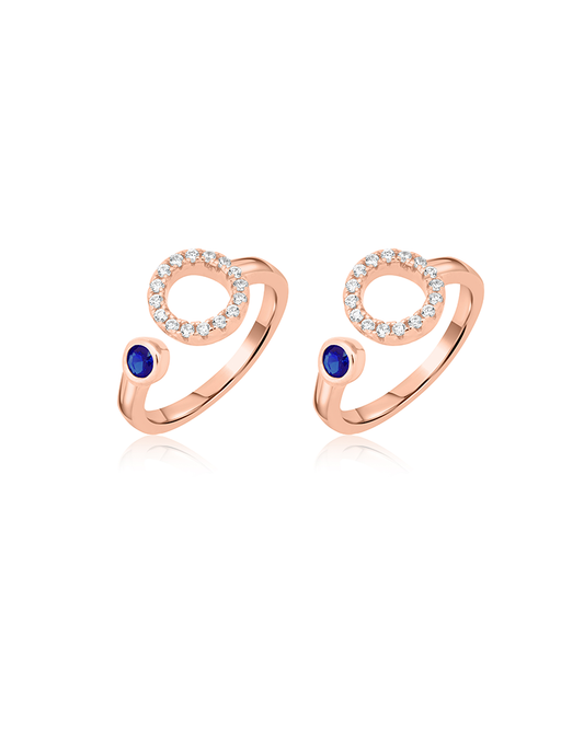 Asymmetric Charm Ring