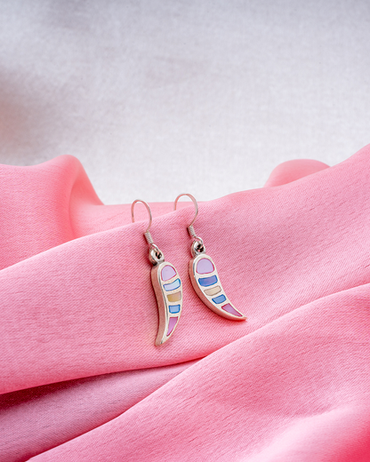 Elegant Statement Silver Studs