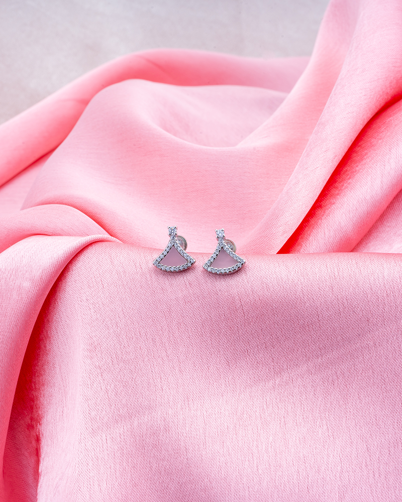 Petite Silver Elegance Studs