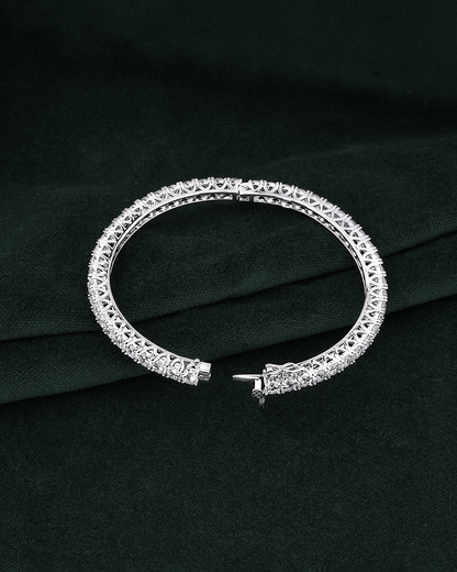 Silver Grace Bangle