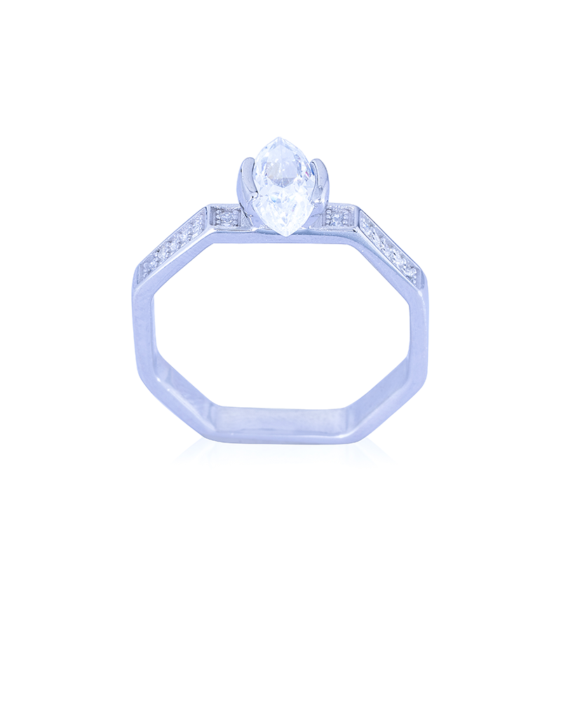 Polished Silver Ring