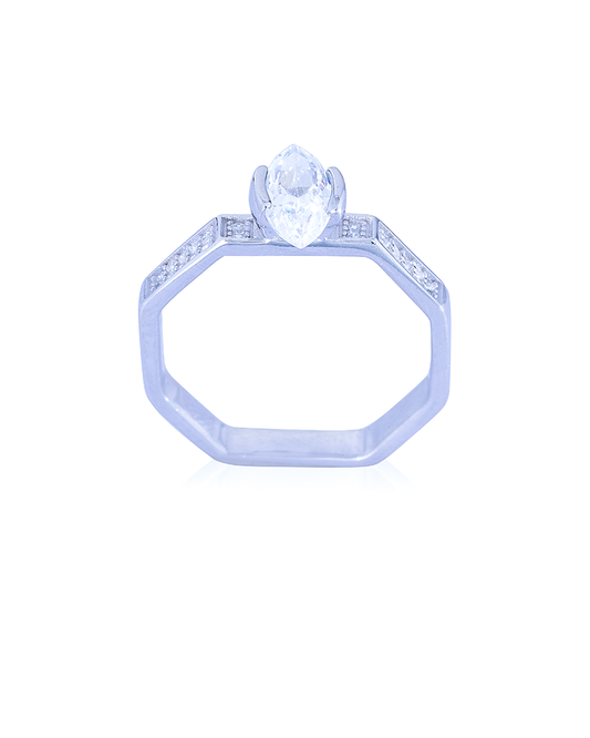 Polished Silver Ring