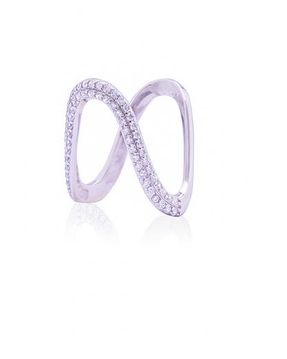 Silver Glamour Ring