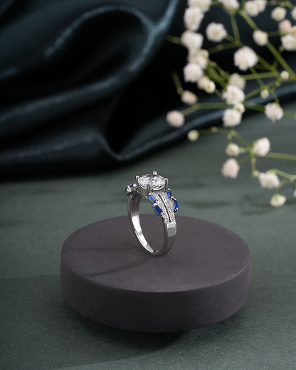 Skin-Responsive Silver Ring