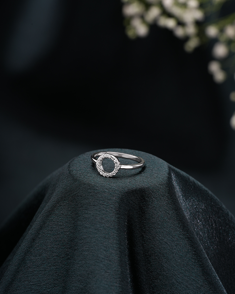 Simplistic Charm Ring