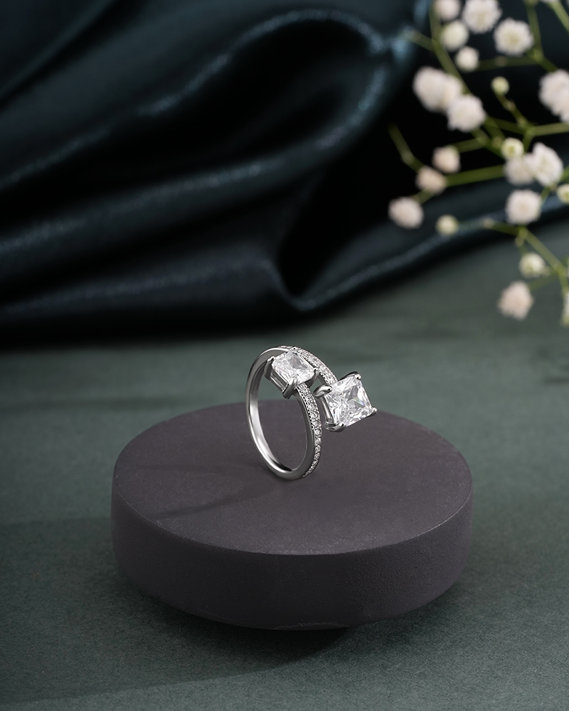 Adjustable Silver Fit Ring