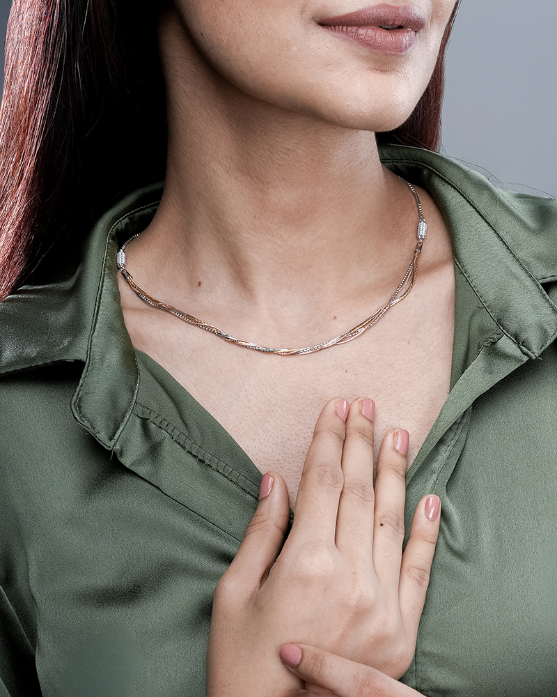 Two-Tone Elegance Chain