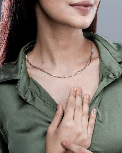 Two-Tone Elegance Chain
