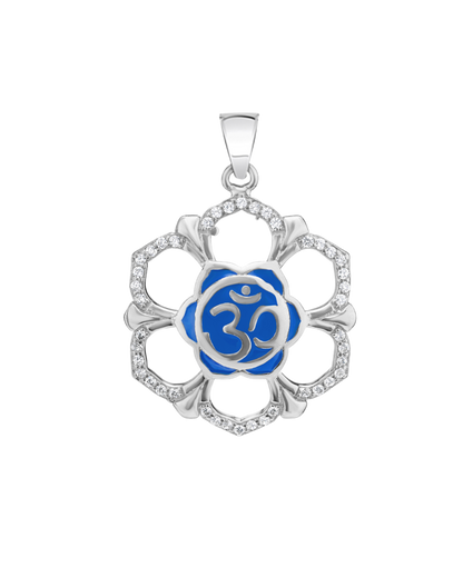 Intricate Filigree Pendant with Gemstone