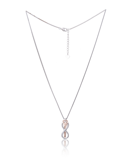 Silver Pendant Infinity