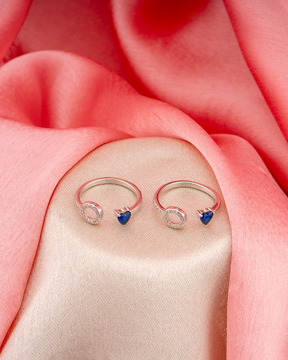 Asymmetric Charm Ring