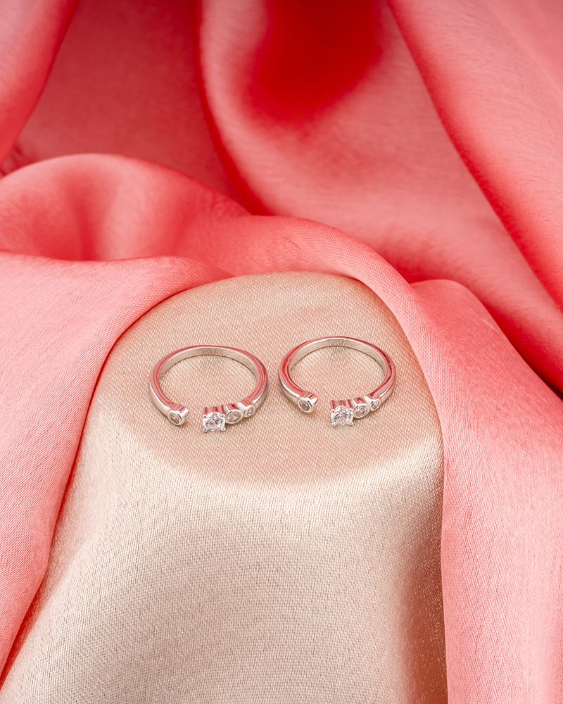 Toe Ring Sparkling
