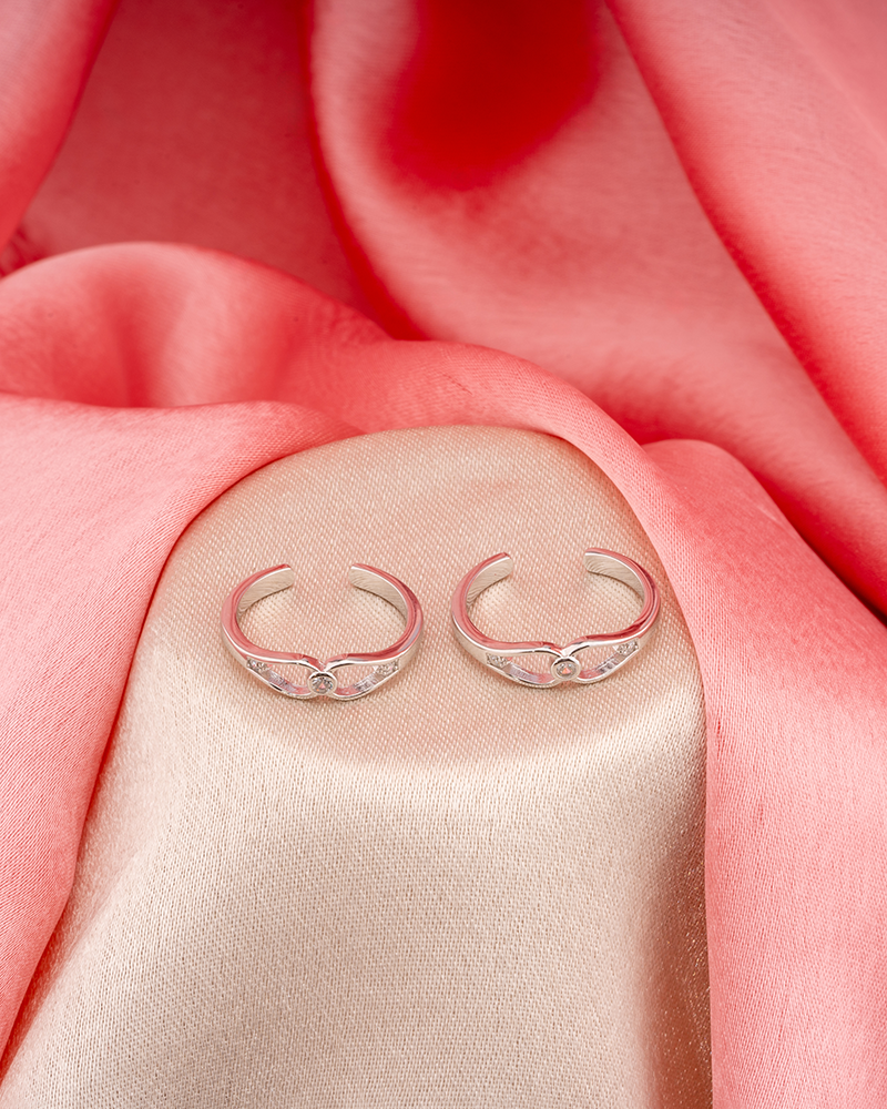 Silver Oval Harmony Ring